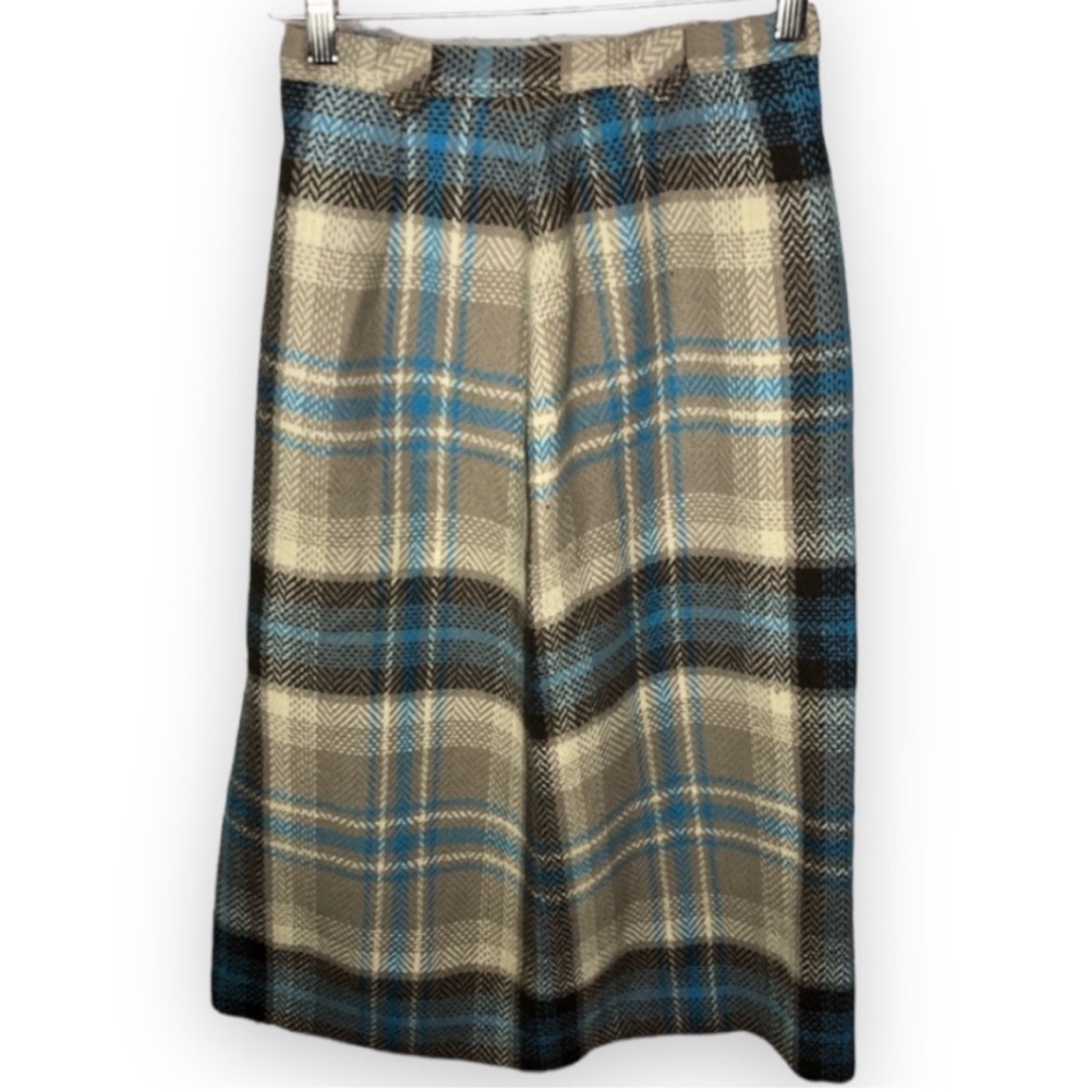 Vintage Pendleton High Waisted Plaid Skirt